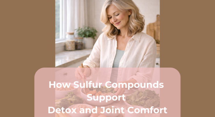 How Sulfur Compounds Support Detox and Joint Comfort