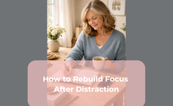 How to Rebuild Focus After Distraction