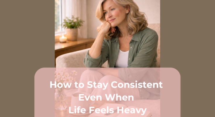 How to Stay Consistent Even When Life Feels Heavy