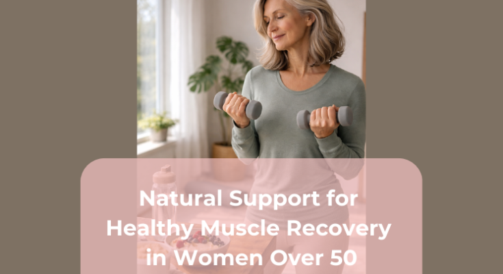 Natural Support for Healthy Muscle Recovery in Women Over 50 Natural Support for Healthy Muscle Recovery in Women Over 50