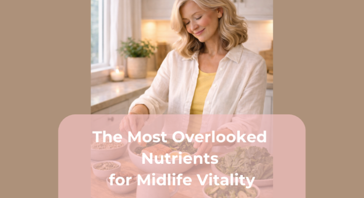 The Most Overlooked Nutrients for Midlife Vitality