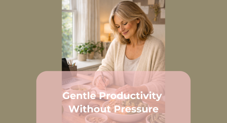 Gentle Productivity Without Pressure
