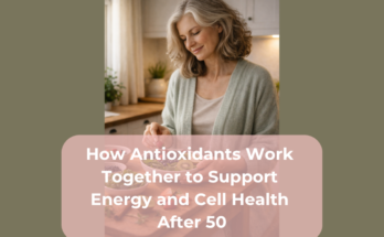 How Antioxidants Work Together to Support Energy and Cell Health After 50