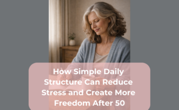 How Simple Daily Structure Can Reduce Stress and Create More Freedom After 50
