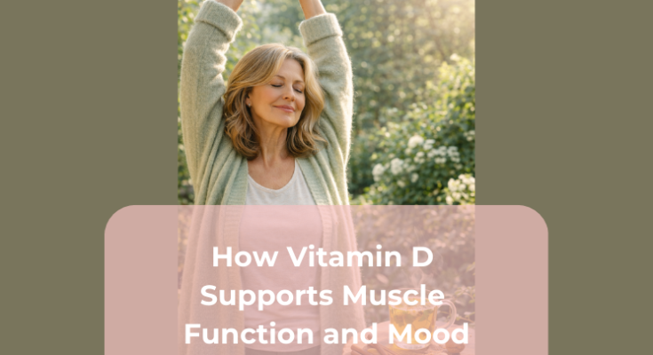 How Vitamin D Supports Muscle Function and Mood
