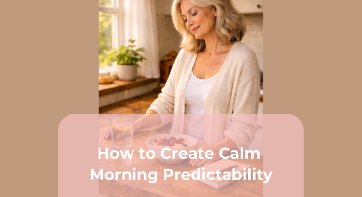 How to Create Calm Morning Predictability How to Create Calm Morning Predictability