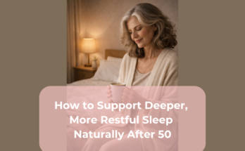 How to Support Deeper, More Restful Sleep Naturally After 50