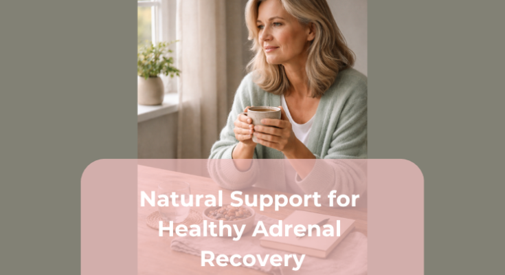 Natural Support for Healthy Adrenal Recovery Natural Support for Healthy Adrenal Recovery