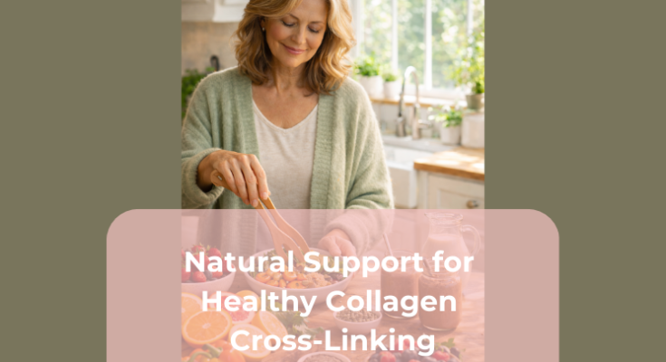 Natural Support for Healthy Collagen Cross-Linking