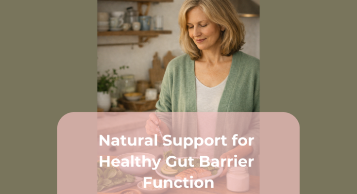 Natural Support for Healthy Gut Barrier Function Natural Support for Healthy Gut Barrier Function