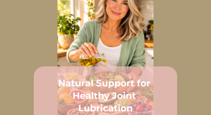 Natural Support for Healthy Joint Lubrication Natural Support for Healthy Joint Lubrication