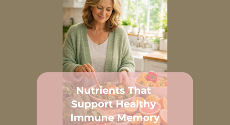 Nutrients That Support Healthy Immune Memory