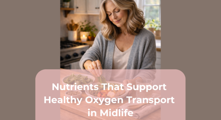 Nutrients That Support Healthy Oxygen Transport in Midlife