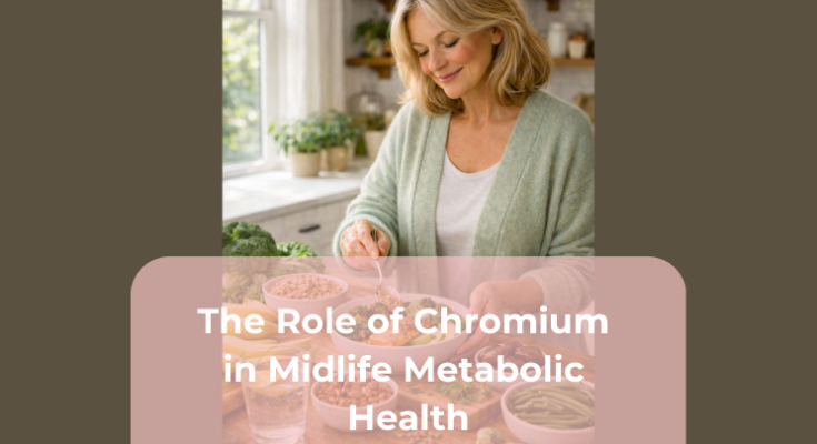 The Role of Chromium in Midlife Metabolic Health