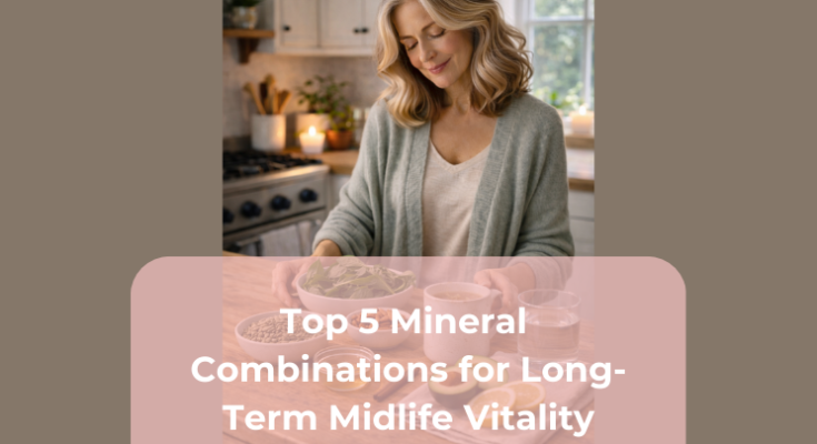 Top 5 Mineral Combinations for Long-Term Midlife Vitality