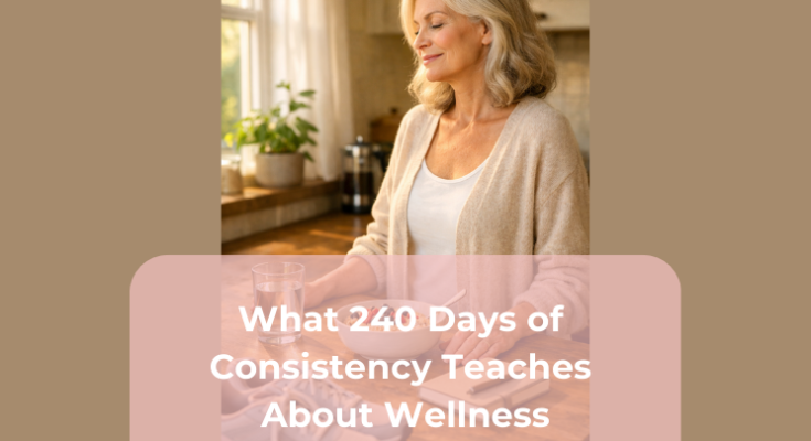 What 240 Days of Consistency Teaches About Wellness