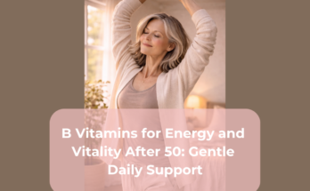 B Vitamins for Energy and Vitality After 50: Gentle Daily Support