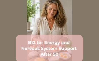 B12 for Energy and Nervous System Support After 50
