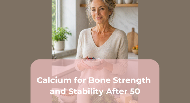 Calcium for Bone Strength and Stability After 50