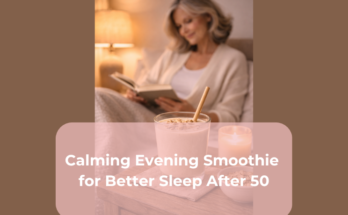 Calming Evening Smoothie for Better Sleep After 50