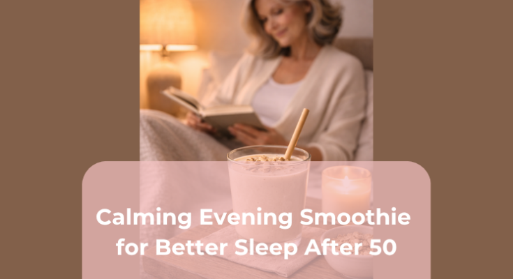 Calming Evening Smoothie for Better Sleep After 50