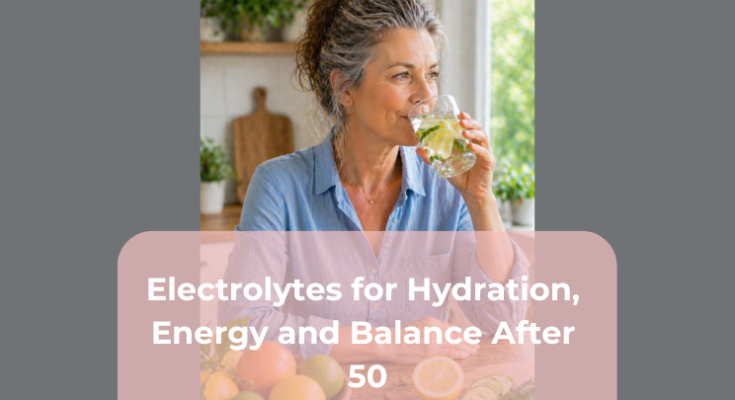 Electrolytes for Hydration, Energy and Balance After 50