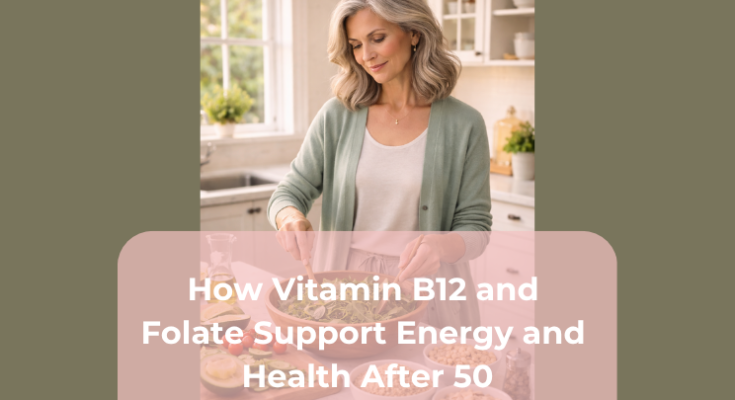 How Vitamin B12 and Folate Support Energy and Health After 50