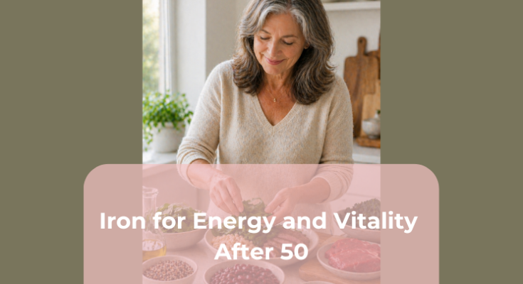 Iron for Energy and Vitality After 50