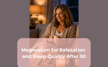 Magnesium for Relaxation and Sleep Quality After 50