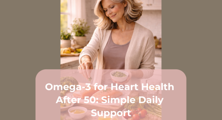 Omega-3 for Heart Health After 50: Simple Daily Support