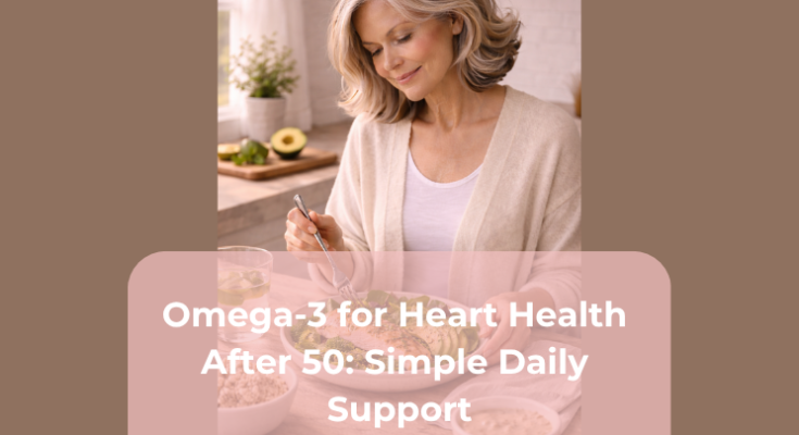 Omega 3 for Heart Health After 50 Simple Daily Support