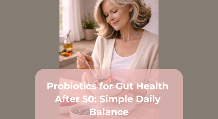Probiotics for Gut Health After 50: Simple Daily Balance