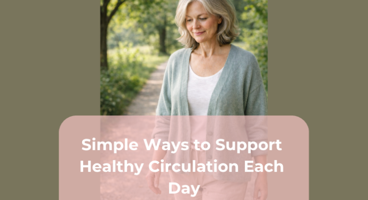 Simple Ways to Support Healthy Circulation Each Day