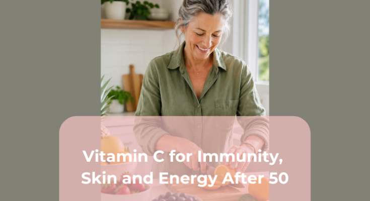Vitamin C for Immunity, Skin and Energy After 50