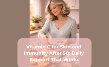 Vitamin C for Skin and Immunity After 50: Daily Support That Works