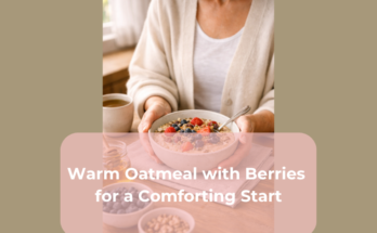 Warm Oatmeal with Berries for a Comforting Start