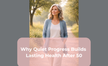 Why Quiet Progress Builds Lasting Health After 50