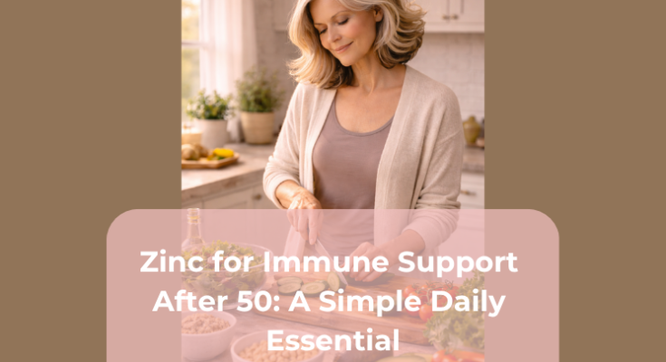 Zinc for Immune Support After 50: A Simple Daily Essential Zinc for Immune Support After 50: A Simple Daily Essential