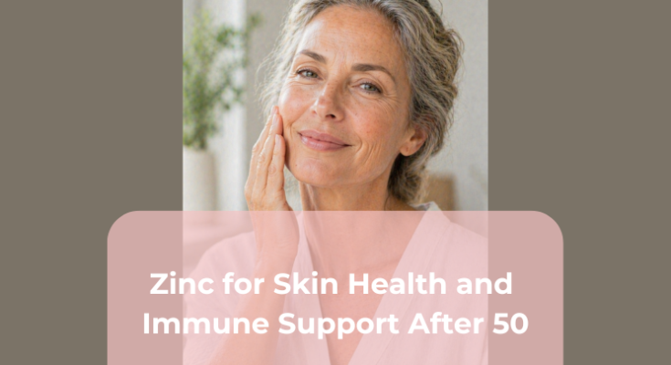 Zinc for Skin Health and Immune Support After 50