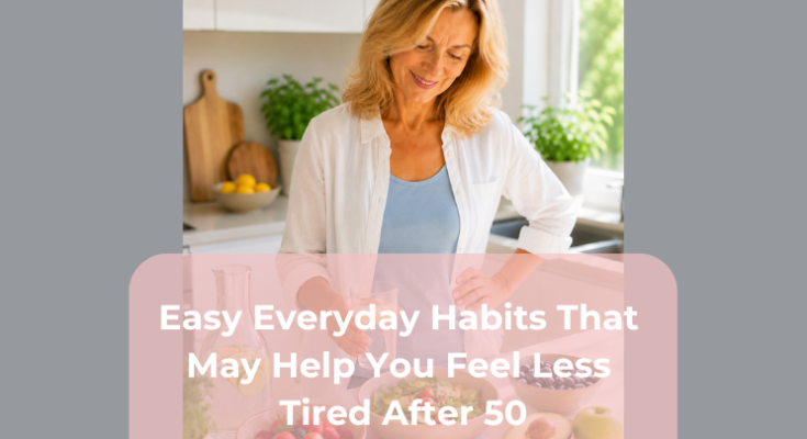 Easy Everyday Habits That May Help You Feel Less Tired After 50