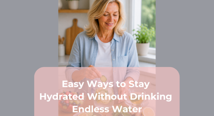 Easy Ways to Stay Hydrated Without Drinking Endless Water