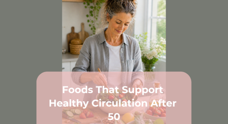 Foods That Support Healthy Circulation After 50
