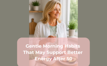 Gentle Morning Habits That May Support Better Energy After 50