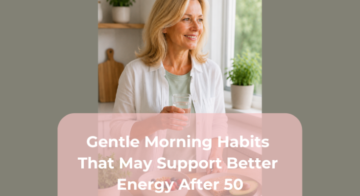 Gentle Morning Habits That May Support Better Energy After 50