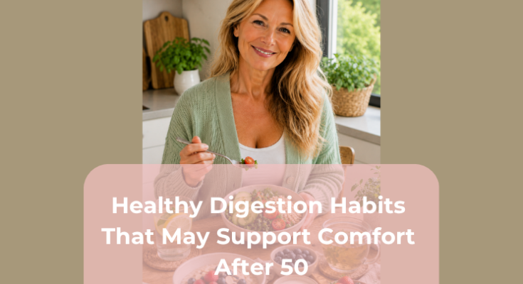 Healthy Digestion Habits That May Support Comfort After 50