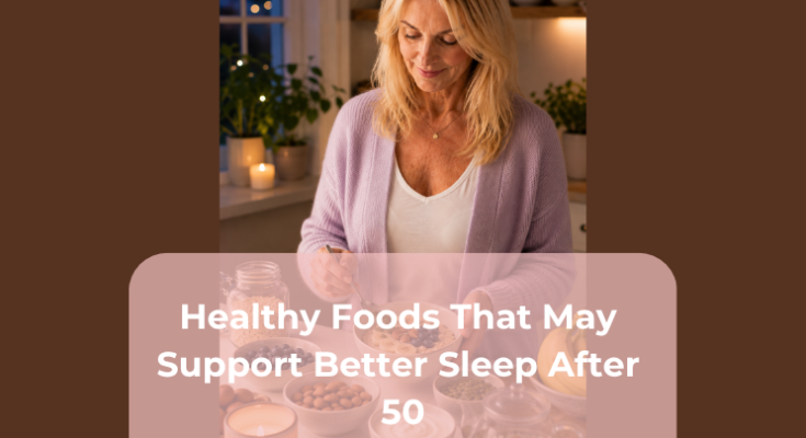 Healthy Foods That May Support Better Sleep After 50