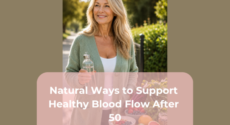 Natural Ways to Support Healthy Blood Flow After 50
