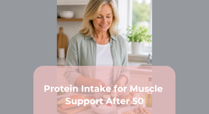 Protein Intake for Muscle Support After 50