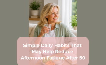 Simple Daily Habits That May Help Reduce Afternoon Fatigue After 50