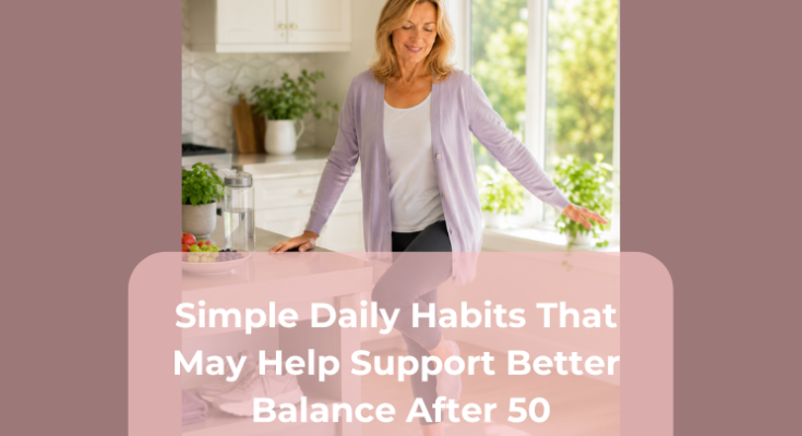 Simple Daily Habits That May Help Support Better Balance After 50